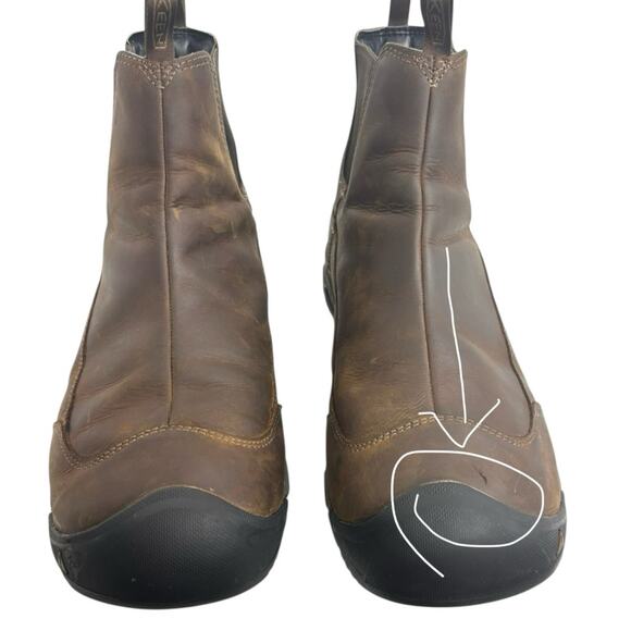 Keen Anchorage III Waterproof Insulated Men's Boot Dark Brown Size 12 - Picture 2 of 12